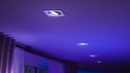 LED zapustená pod omietku 4,2 W 400 lm IP20 biela a farebná Ambiance RGB + TW White Smart SMART Zigbee Bluetooth Centura Philips HUE