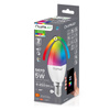 LED žiarovka E14 B35 sviečka 5W = 40W 450lm RGB stmievateľná CCT Inteligentná TUYA WiFi SMART SAYO LUMILED
