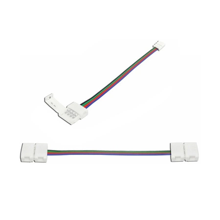 Obojstranný konektor pásky LED RGB s káblom
