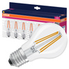 6x LED žiarovka A60 E27 6,5W = 60W 806lm 2700K teplá biela 300° VALUE CLASSIC Osram