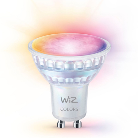 LED GU10 reflektor PAR16 4,7W = 50W 345lm 2200-6500K RGB + TW Smart SMART WiFi Bluetooth App WiZ
