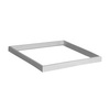 Rámček na povrchovú montáž pre LED panely 60x60 Hliník Biely Ecolight