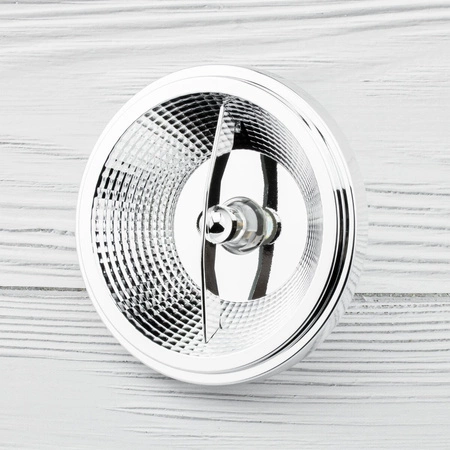 LED žiarovka GU10 reflektor ES111 15W = 100W 1521lm 3000K teplá biela 24° Stmievateľná Strieborná LUMILED