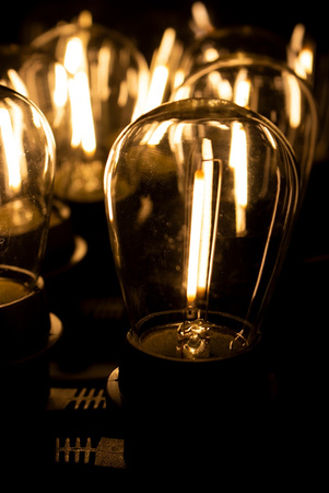 Záhradná vonkajšia svetelná reťaz Girland 10m 10xE27 LED 1,3W Kobi