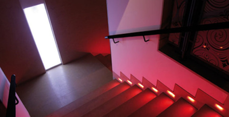 LED svetlo na schodisko 0,6 W 10 lm 4000 K, neutrálna biela IP54 Obdĺžnikové svetlo na schodisko chróm TAXI Kanlux