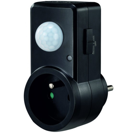 Senzor pohybu a súmraku PIR pre kontaktné osvetlenie čierny 9m 120° CP Ecolight