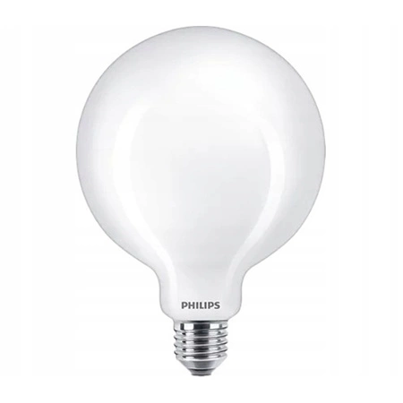 LED žiarovka E27 Sphere G120 10,5W = 100W 1521lm 2700K teplá biela FILAMENT LED Classic Philips