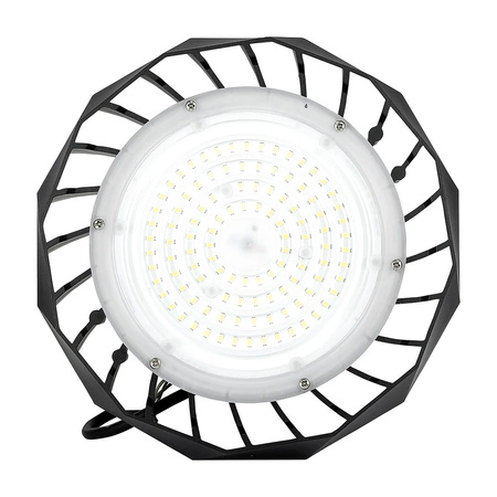 LED svietidlo High-Bay 100W 4000K s napájacím zdrojom SAMSUNG čierne VT-9-105 V-TAC