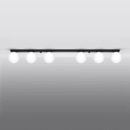 Stropné svietidlo 6x G9 Sphere Black Moderné osvetlenie Yoli Sollux