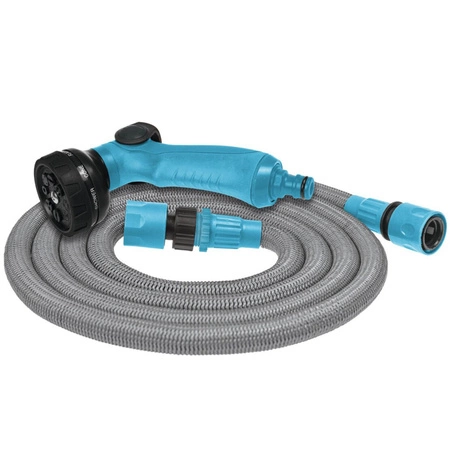 Záhradná hadica na vodu 22,5 m s pištoľou a spojkami BASIC CELLFAST
