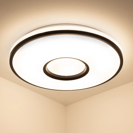 Plafond LED povrchová montáž VERUS 72W CCT biely okrúhly 50cm + LUMILED PILOT