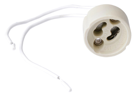 Set HALOGEN TUBE Spot Movable MIDI GU10 Round Black 20mm + LED GU10 6W 4000K LUMILED