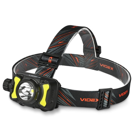 LED dobíjací svetlomet 5W 700lm 8 módov USB-C Vodotesný IP55 Videx