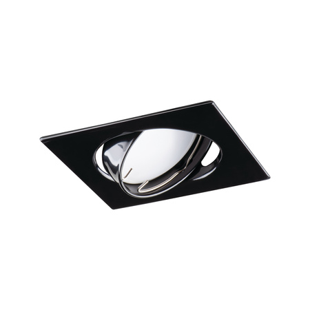 Sada 3x LED svietidlo GU10 10W 3000K, teplá biela Square Black Tribis Kanlux