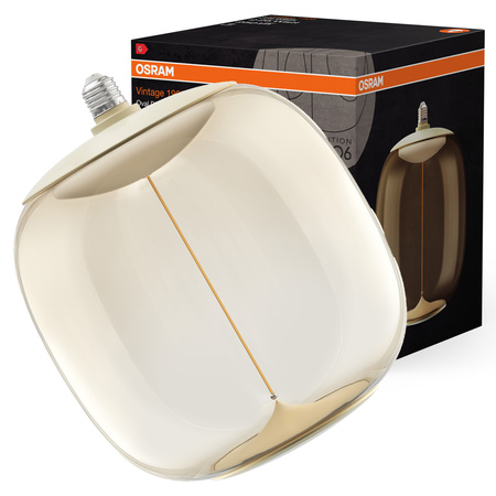 Dekoratívna LED žiarovka E27 3,4W = 25W 250lm 2700K teplá biela 320° Amber Filament Vintage 1906 Osram