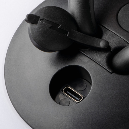 Závesné záhradné svietidlo 1W 30lm 2500K, teplá biela IP54 Round STONO Kanlux