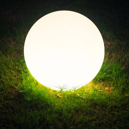 Záhradné vonkajšie svietidlo Sphere E27 White IP65 Argento Sanico Goldlux