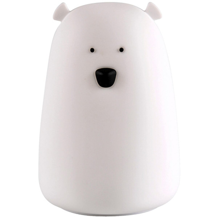 Dekoratívna lampa 0,8 W 3000K RGBW biela stmievateľná Medvedík Sanico Goldlux