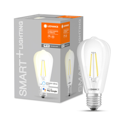 LED žiarovka E27 6W = 60W 806lm stmievateľná SMART+ WiFi Filament Edison Ledvance