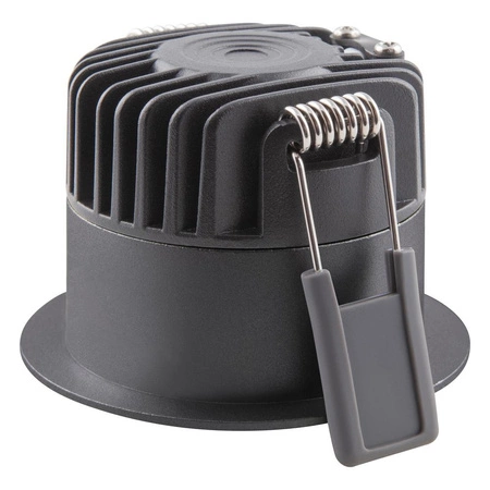 LED zapustené stropné zapustené bodové svietidlo 8W 680lm CCT stmievateľné očko čierne tmavé svetlo Ledvance