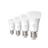4x LED žiarovka E27 A60 9W = 60W 800lm 2700K teplá biela SMART Smart Bluetooth ZigBee White Philips HUE