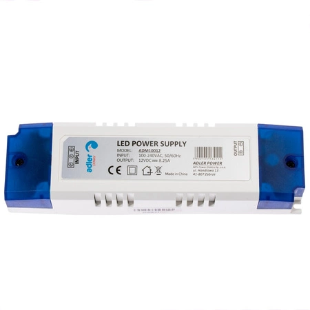 LED zdroj konštantného napätia 12V 100W 8,25A ADM10012 ADLER