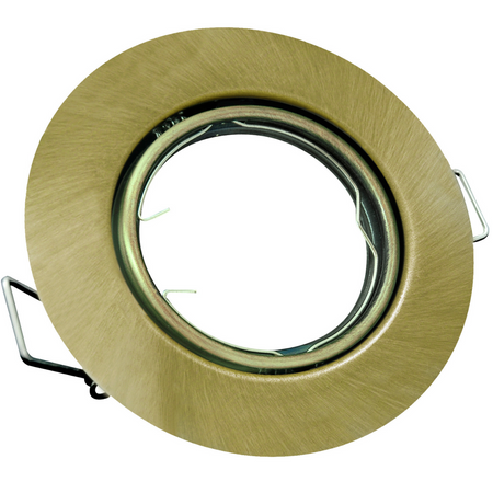 Bodové svietidlo MR16 Patina 12 V OPIN Sanico Goldlux na zapustenú montáž