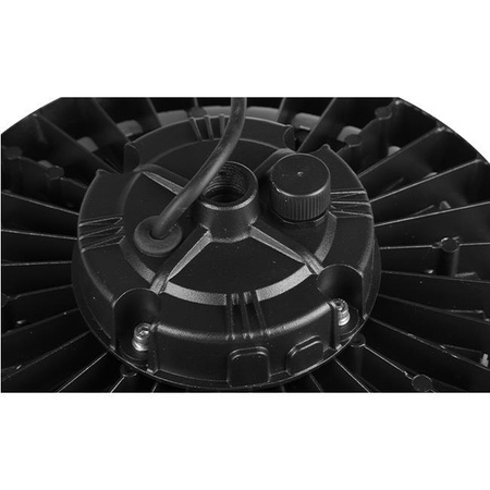 LED High Bay priemyselné závesné svietidlo 150W 4000/5000/6000K CCT 90° čierna IP65 Masterled