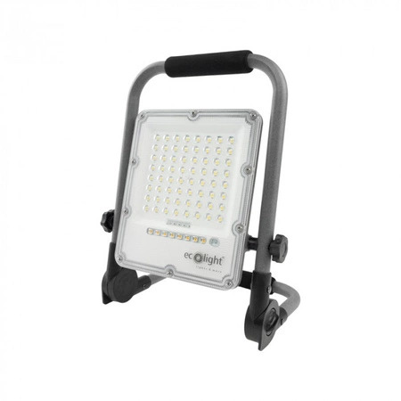 LED reflektor Halogénový akumulátor 30W 5000K 900lm IP65 Ecolight
