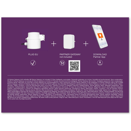 Inteligentná vonkajšia zásuvka EU 220-240V 16A s káblom Ledvance SMART+ ZigBee Plug