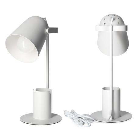 Stolná lampa Stolné svietidlo Nastaviteľné E27 Biela Rolig Kobi