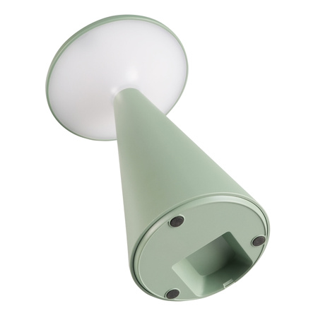 Vonkajšia dekoratívna stolová lampa LED 1,8 W 160 lm 2700K teplá biela zelená IP44 stmievateľná Paros Sanico Goldlux