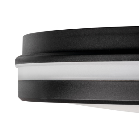 Plafond LED stropné svietidlo 40W 4050lm CCT IP65 Round Black BENO KANLUX