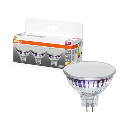 LED žiarovka MR16reflektorom GU5.3 5,3W = 50W 630lm 2700K teplá biela 120° STAR CLASSIC Osram