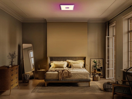 LED panelové stropné svietidlo Inteligentné 24W 1550lm CCT RGBW Stmievateľné 45cm biele SMART+ WiFi Ledvance