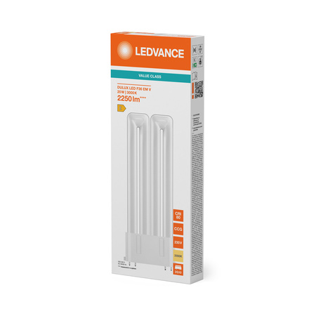 LED žiarivka 2G10 20W = 36W 2250lm 3000K, teplá biela Dulux F EM & AC Ledvance