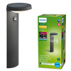 Solárna vonkajšia rúrka 40 cm LED 1,2 W 255 lm 4000 K IP44 so senzorom pohybu a súmraku Tyla Ultra Efficient Philips