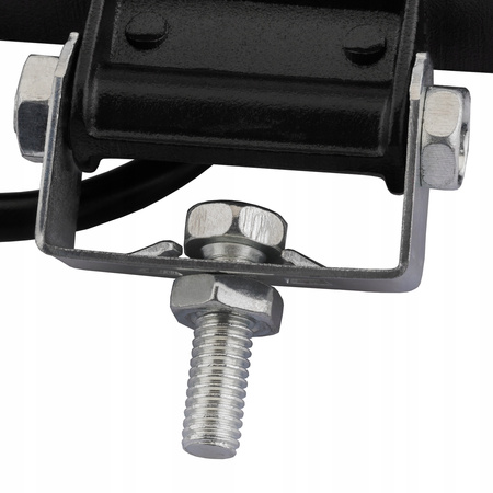 LED pracovná lampa 48W 6000K studená 30° halogénová pátracia lampa čierna IP67 Masterled