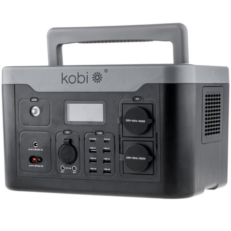 Energy Bank Powerbox Prenosná mobilná napájacia stanica 1800W Premium KOBI