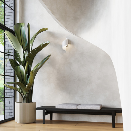 Nástenné svietidlo Nástenné svietidlo G9 Nepravidelné biele Moderné Talassa Sollux