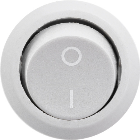 Nábytkový kolískový spínač ON/OFF sivý