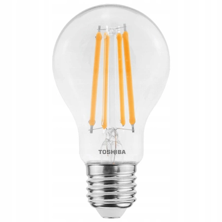 LED žiarovka E27 A60 9W = 75W 1055lm 2700K teplá biela Filament Stmievateľná TOSHIBA