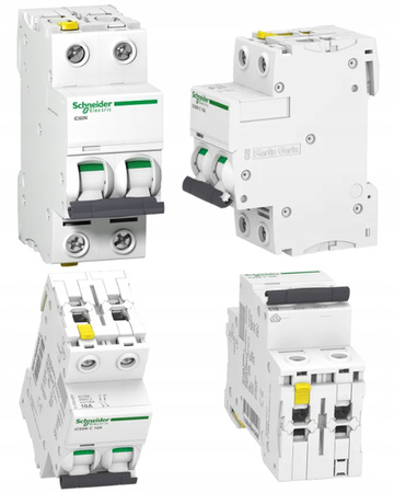 Nadprúdový istič Poistka C10A 2P Schneider