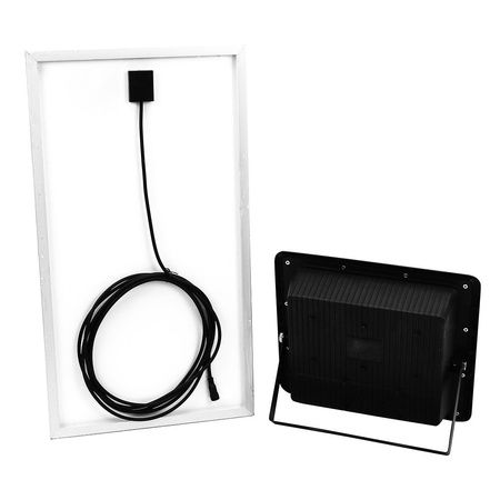 LED reflektor 40W 4000K IP65 + solárny panel S diaľkovým ovládaním VT-200W V-TAC