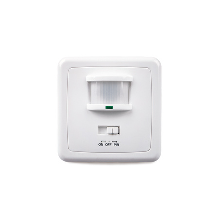 Senzor pohybu LX01 160° PIR biely Premium Kobi