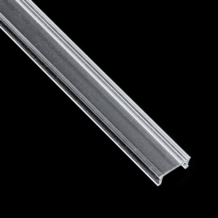 Tienidlo pre povrchovú montáž KM35 Transparent 1m