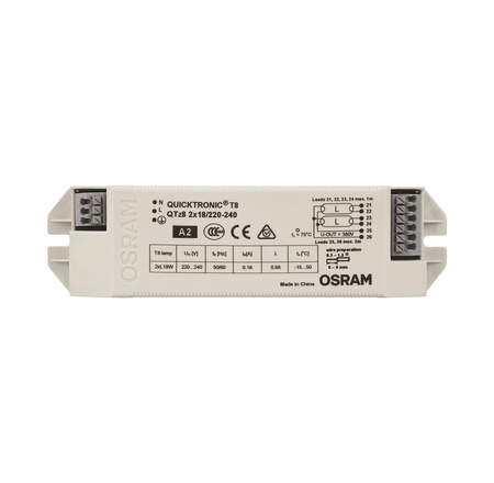 Elektronický predradník QUICKTRONIC QTZ8 2X18 220-240V OSRAM