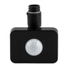 Vonkajší snímač pohybu nastaviteľný PIR 120ST IP65 pre reflektory čierny Ecolight