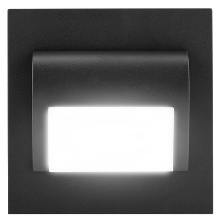 Schodiskové svietidlo DECORUS 9 LED 1,2 W Graphite ProVero studená biela