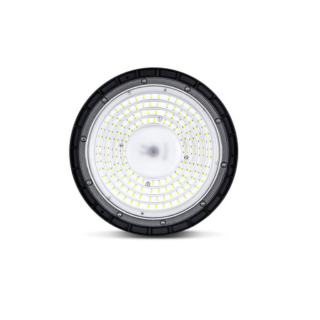 Svietidlo LED High-Bay 100W 10000lm 5000K neutrálna biela 90° IP65 IK07 mAh Pendant Black VIDEX